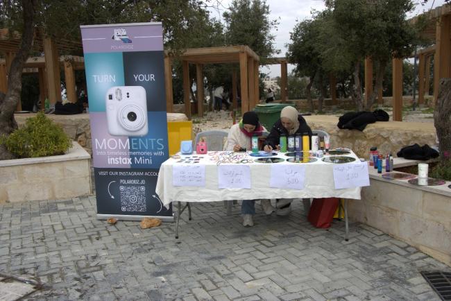 تلفريك عجلون الرسم والفن التشكيلي